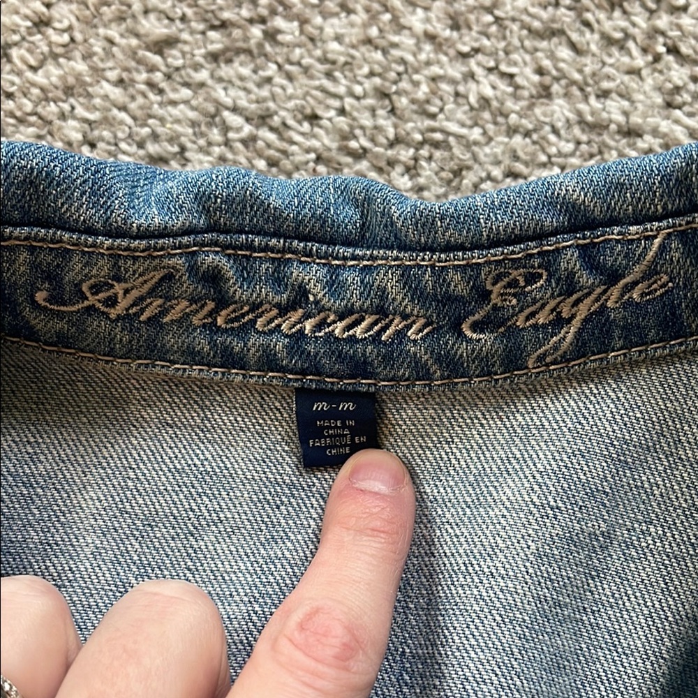 Light Wash Denim Jacket - Picture 2 of 4
